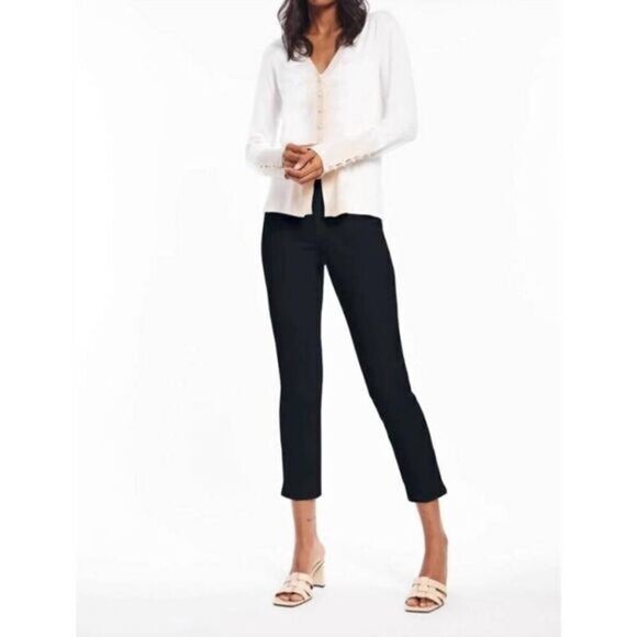 ECRU BLACK PANTS - Picture 1 of 10